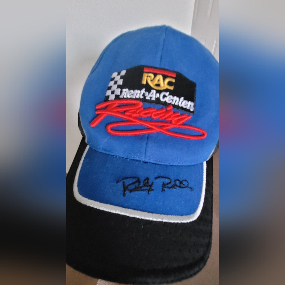 Ricky Rudd Rent-A-Center Racing Adjustable Cotton Hat 2000s - Picture 3 of 8